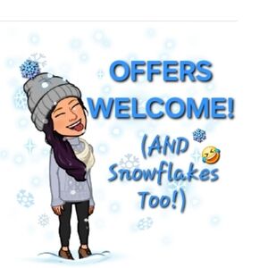 ❄OFFERS WELCOME